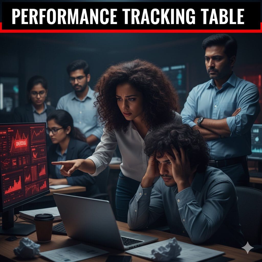 Performance Tracking Table, 
