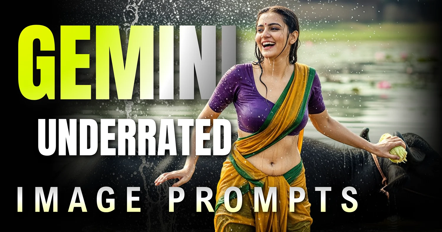 Cinematic Indian Women portrait photography prompts guide for Gemini 3 by Ethical Founder | Copy Paste Girl Photo Gemini 3 Image Prompts