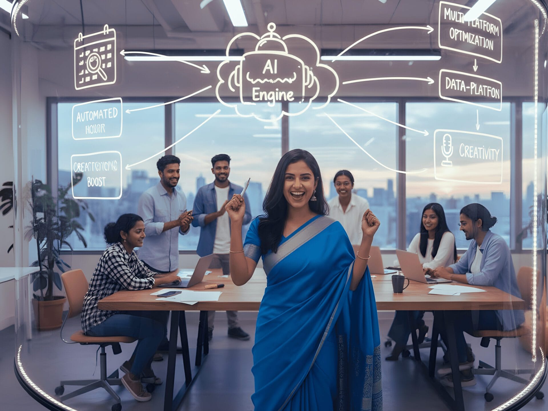 LinkedIn Automation, LinkedIn content automation, viral LinkedIn posts automation, AI content engine for startups, AI powered personal branding, build LinkedIn authority with AI, digital growth for Indian startups, social media automation, content strategy, founder branding, MSME growth