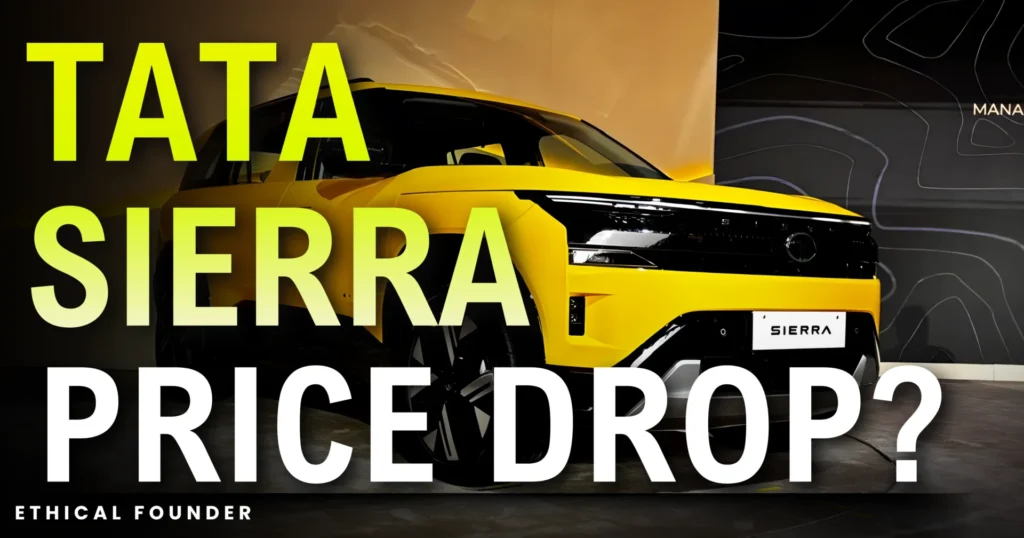 Tata Sierra 2025 launch showcasing triple screens and 1.5 turbo petrol engine with Harrier Safari petrol variants