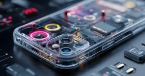 "End of smartphones era: Futuristic AI-driven interfaces and wearables. Future of smartphone technology."