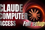 Anthropic Claude computer access tutorial 2026 - Claude computer use agent controlling Mac with AI hands showing Claude Desktop computer use and how to automate tasks on computer