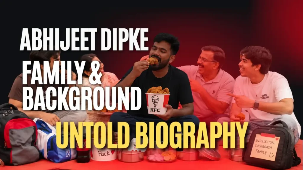 Abhijeet Dipke parents family background with father Bhagwan Dipke and mother Anita Dipke from Dalit roots amid Cockroach Janata Party Delhi protest controversy and bold interview statements.