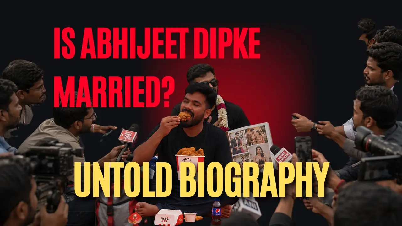 Is Abhijeet Dipke married with fresh media confirmation on his personal life amid Cockroach Janata Party untold biography Delhi protest controversy and bold fiery statements interview. He is not? Abhijeet Dipke marriage
